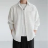 sg-11134201-7rd5q-lw6ml082k76tcb-1.webp Handsome Men Shirt Casual Men Long Sleeve Shirt Korean Style Men Tops Plain Shirt