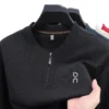 sg-11134201-81ztk-miiejlnjh7nkdf.webp New Product Autumn Half Zipper Round Neck Sweatshirt Mens Loose Breathable Fashion Printed Thin Shirt Bottoming Shirt Hot Sale