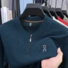 sg-11134201-81zu6-miiejlmqaiv83a.webp New Product Autumn Half Zipper Round Neck Sweatshirt Mens Loose Breathable Fashion Printed Thin Shirt Bottoming Shirt Hot Sale