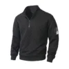 sg-11134201-81zwv-miiqudzlz8qq7d.webp Tactical Fleece Jacket Men Warm Stand Up Collar Pullover Checkered Zipper Sweatshirt Jacket