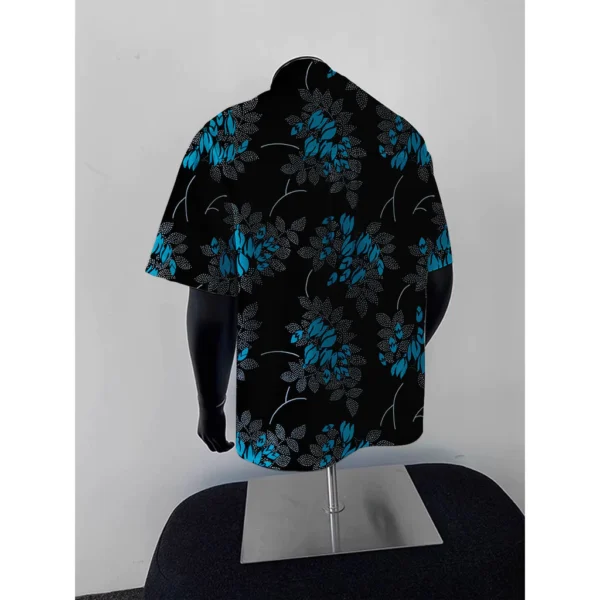 sg-11134201-825zr-mjwumk0tpce95a.webp Light Mature Style Wear Hainan Island Suit ShortSleeved Shirt Men Summer Hawaii Full Printed Shirt Thin Casual Loose